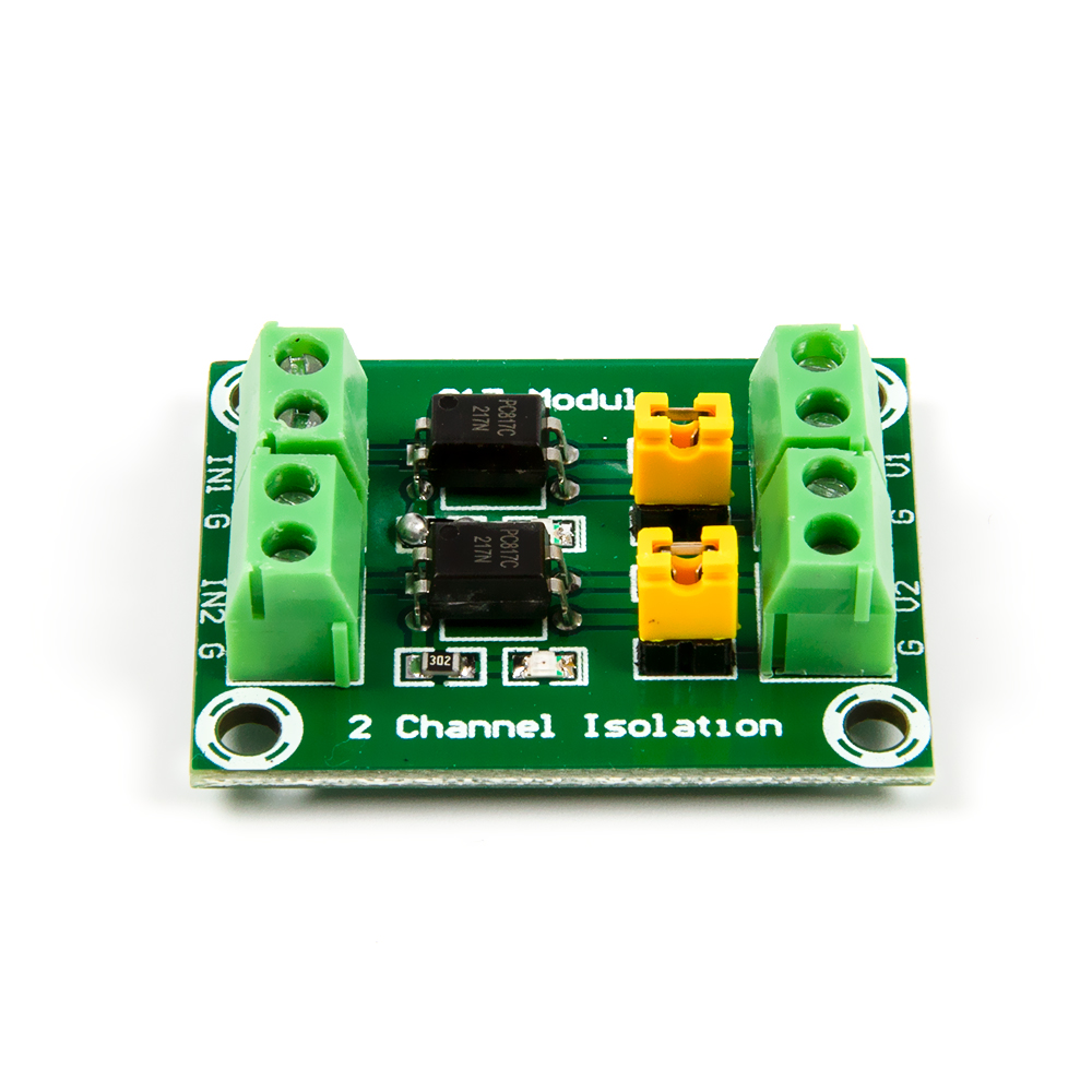 2-канальный модуль опторазвязки PC817